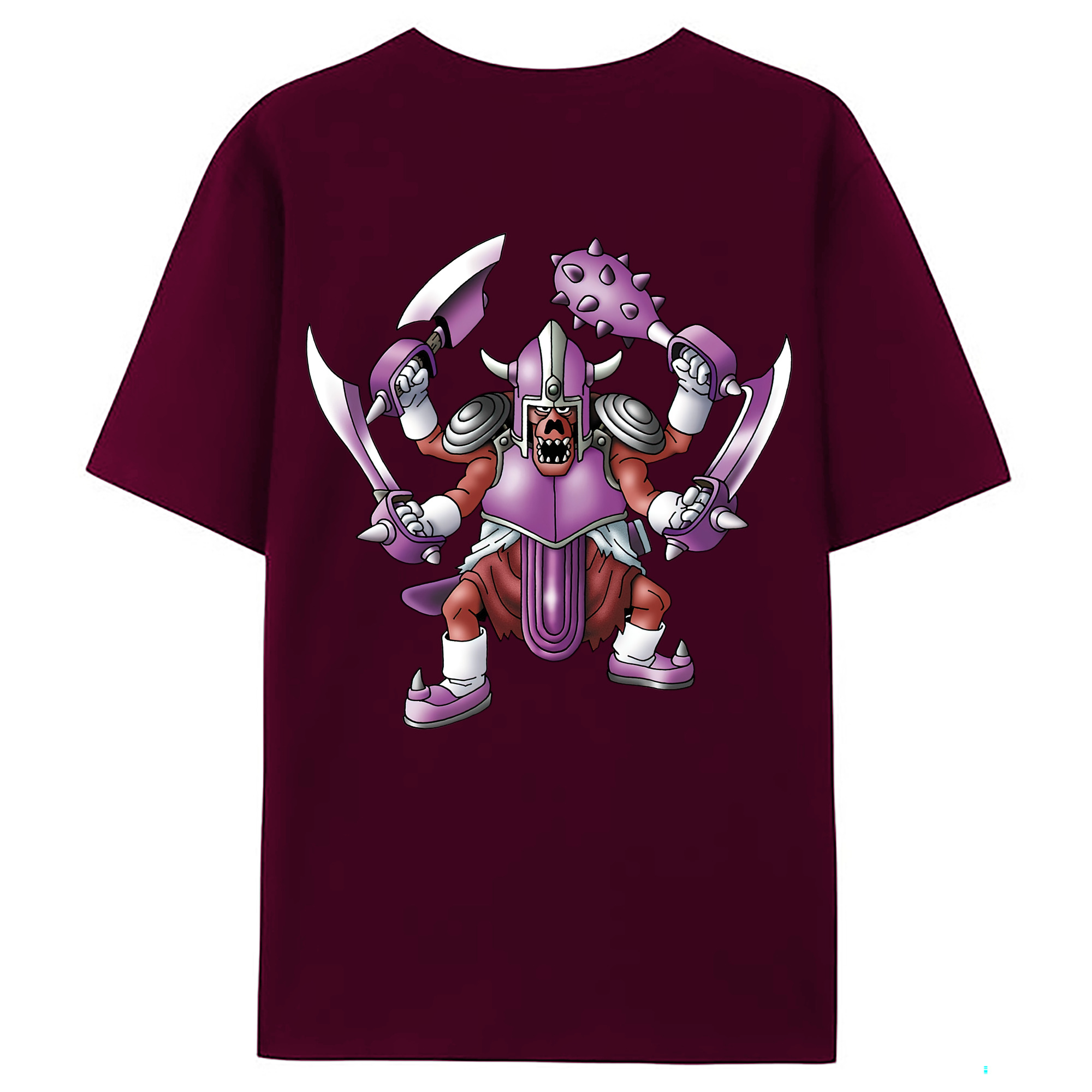 （画像用） ドラゴンクエスト Doragon Kuesuto Dragon Quest レディース半袖Tシャツ(バックプリント)